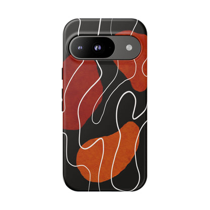 Stylish Phone Case with Abstract Design, Tough Cases for Modern Life, Trendy Phone Accessory, Unique Gift Idea, Holiday Present