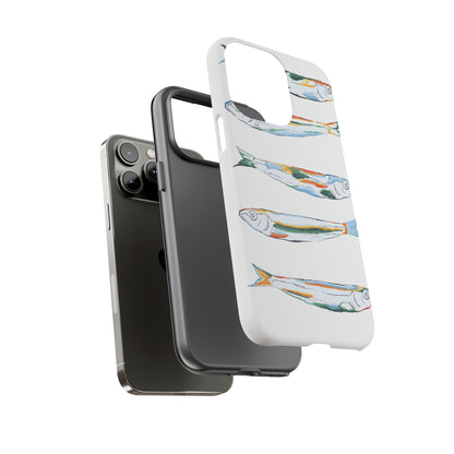 Tough Cases – Artistic Fish Design Phone Case, Unique Gift for Aquatic Lovers, Perfect for Birthdays, Holidays, and Everyday Use, Quirky Cases, Fun Phone Cases