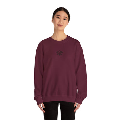 Sunset Wave Unisex Heavy Blend™ Crewneck Sweatshirt | Cozy, Relaxed, Casual Wear, Gift for Her, Gift for Him, Yoga, Meditation