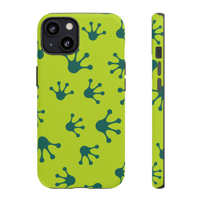 Frog Pattern Phone Case, Fun and Colorful Phone Cover, Durable Phone Protection, Gifts for Nature Lovers, Unique Accessory
