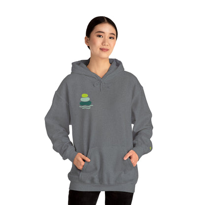 Nature-Inspired Unisex Hooded Sweatshirt, Comfortable Pullover, Casual Clothing, Eco-Friendly Gift, Chill Vibe Hoodie, Relaxing Outfit