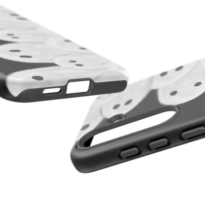 Painted Ghosts Phone Case | Ghostly Tough Phone Case for Spooky Style, Halloween Gift, Phone Cover, Ghost Theme, Unique Accessory, Spooky Season, Viral Painted Ghosts Inspired Design