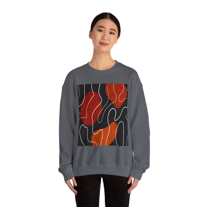 Abstract Modern Crewneck Sweatshirt, Cozy Casual Wear, Gift for Art Lovers, Stylish Layering, Perfect for Fall/Winter, Unique Graphic [...]