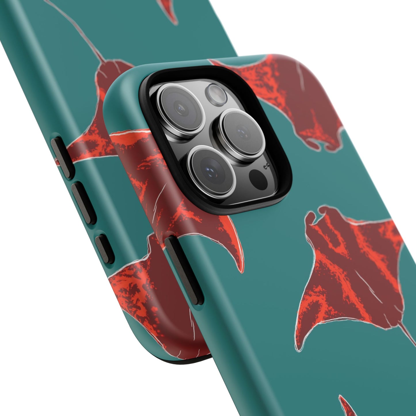 Manta Ray Phone Case, Tropical Phone Cover, Ocean Vibe Accessories, Summer Gift Idea, Marine Animal Merchandise