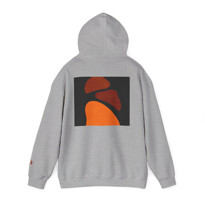 Artistic Unisex Hooded Sweatshirt - Cozy Streetwear, Casual Outfit, Perfect Gift, Fall Fashion, Graphic Hoodie