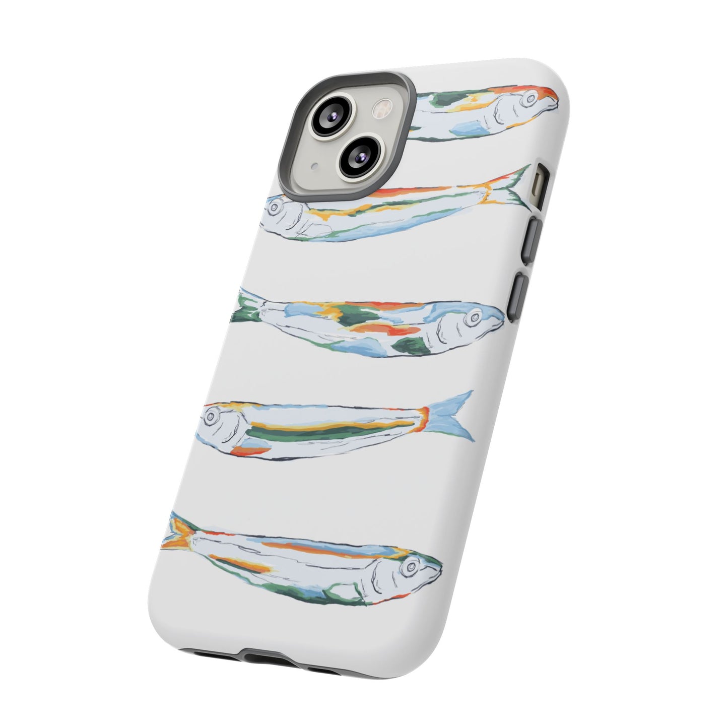 Tough Cases – Artistic Fish Design Phone Case, Unique Gift for Aquatic Lovers, Perfect for Birthdays, Holidays, and Everyday Use, Quirky Cases, Fun Phone Cases