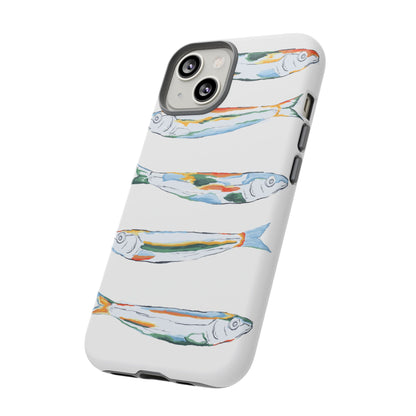 Tough Cases – Artistic Fish Design Phone Case, Unique Gift for Aquatic Lovers, Perfect for Birthdays, Holidays, and Everyday Use, Quirky Cases, Fun Phone Cases