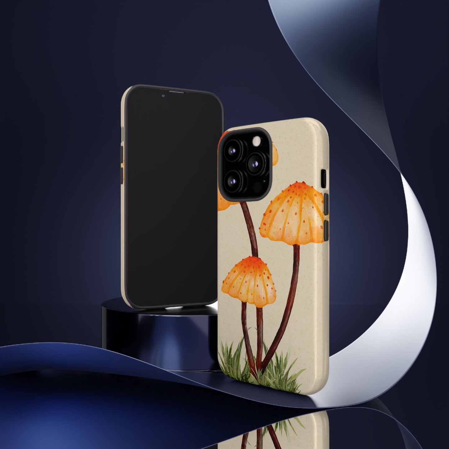 Mushroom Phone Case, Tough Cases for Nature Lovers, Unique Phone Covers, Gifts for Eco Enthusiasts, Fun Protective Cases