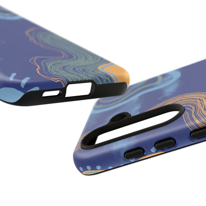 Artistic Phone Case, Abstract Phone Cover, Gift for Her, Modern Design, Boho Phone Case, Unique Phone Accessories