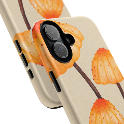 Mushroom Phone Case, Tough Cases for Nature Lovers, Unique Phone Covers, Gifts for Eco Enthusiasts, Fun Protective Cases