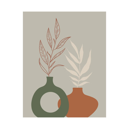 Decorative Wall Art Prints, Modern Home Decor, Botanical Prints, Minimalist Poster Art, Gift for Plant Lovers