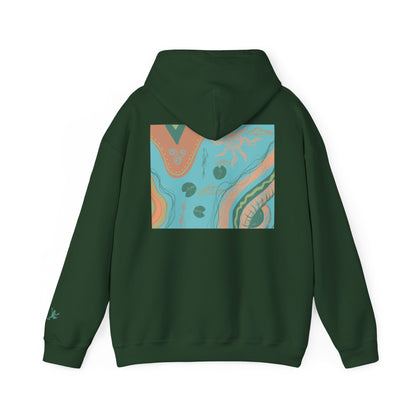 Chic Abstract Art Hoodie for Comfort & Style, Unisex Pullover, Cozy Sweatshirt, Trendy Gift for Art Lovers, Casual Outfit Must-Have