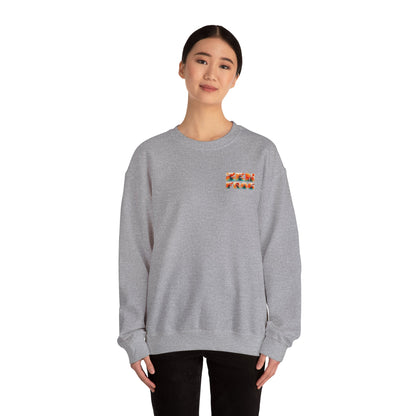 Funky Snake Unisex Crewneck Sweatshirt, Cozy Apparel, Unique Gift, Snake Art, Relaxed Style, Perfect for Casual Outings