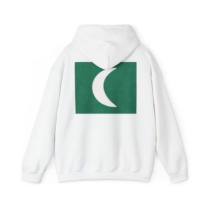 Zen Frog Hooded Sweatshirt - Cozy Unisex Hoodie, Casual Wear, Spring Fashion, Unique Gifts, Streetwear Style, Simple Moon Design, Gift for Him, Gift for Her