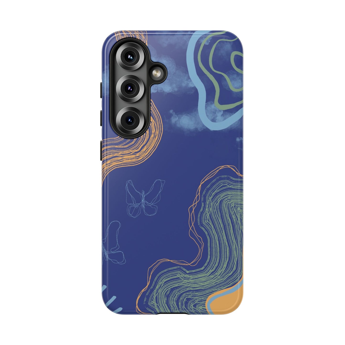 Artistic Phone Case, Abstract Phone Cover, Gift for Her, Modern Design, Boho Phone Case, Unique Phone Accessories