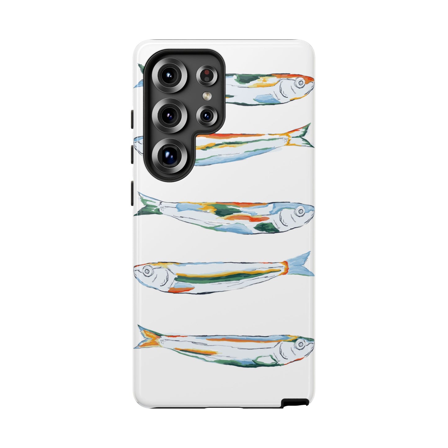 Tough Cases – Artistic Fish Design Phone Case, Unique Gift for Aquatic Lovers, Perfect for Birthdays, Holidays, and Everyday Use, Quirky Cases, Fun Phone Cases
