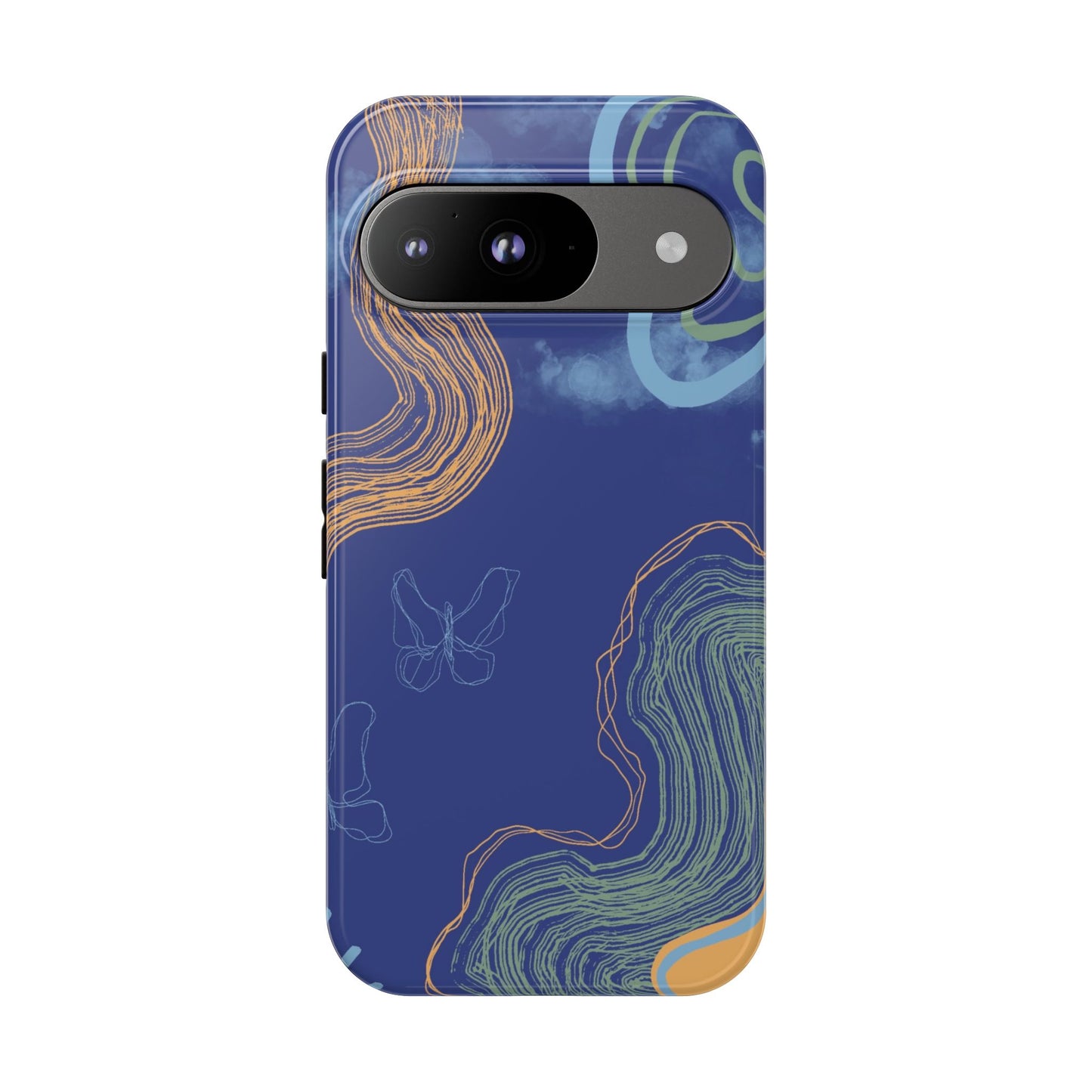Artistic Phone Case, Abstract Phone Cover, Gift for Her, Modern Design, Boho Phone Case, Unique Phone Accessories