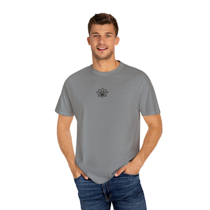 Lotus Bloom Unisex T-shirt, Soft Cotton Tee, Spiritual Gift, Meditation Wear, Casual Daily Outfit, Nature Lover Apparel