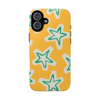 Retro Star Pattern Phone Case | Tough Cases, Colorful Cover for Phones, Phone Accessories, Gift for Her, Trendy Cases