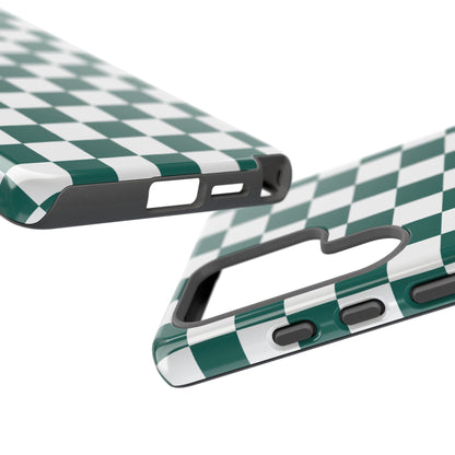 Stylish Checkered Phone Case, Protective Cover, Unique Gift, Trendy Accessory, Customizable Design, Ideal for All Ages