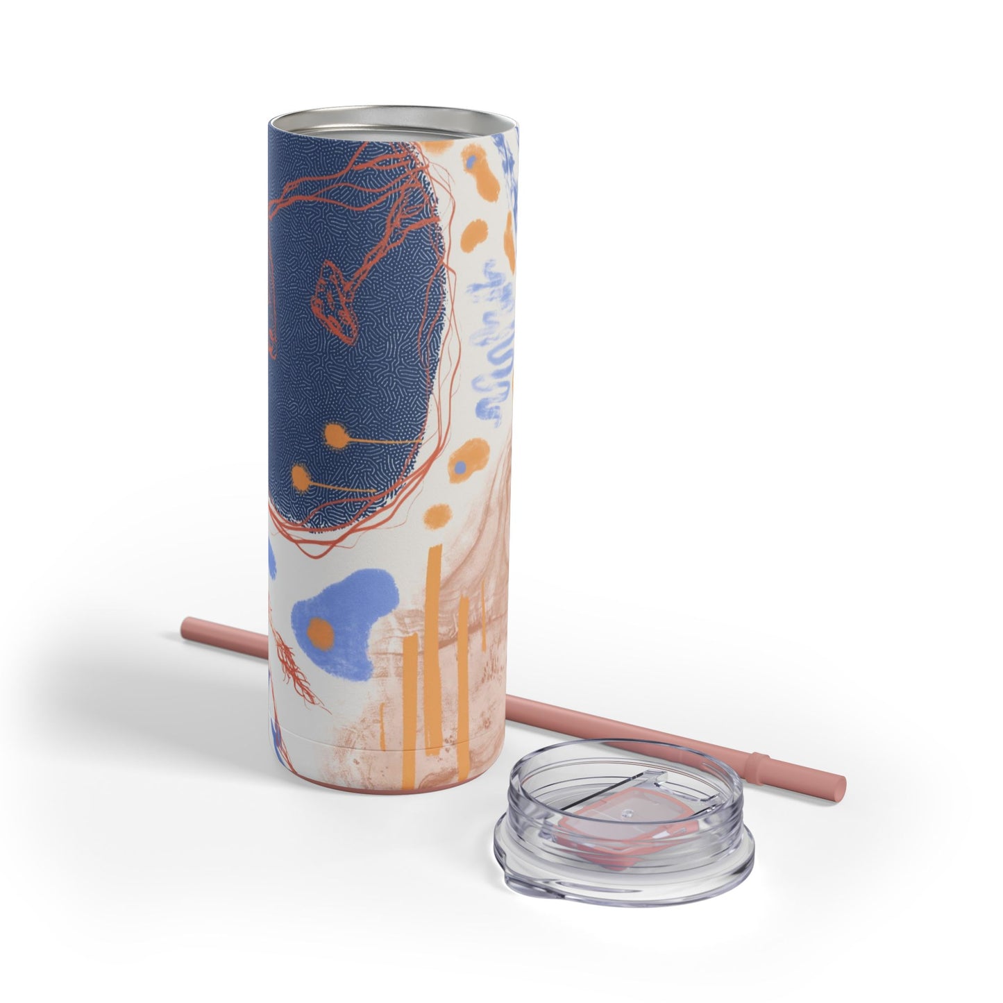 Artistic Skinny Tumbler | Unique 20oz Travel Mug | Eco-Friendly Hydration | Perfect Gift for Coffee Lovers, Art Enthusiasts, [...]