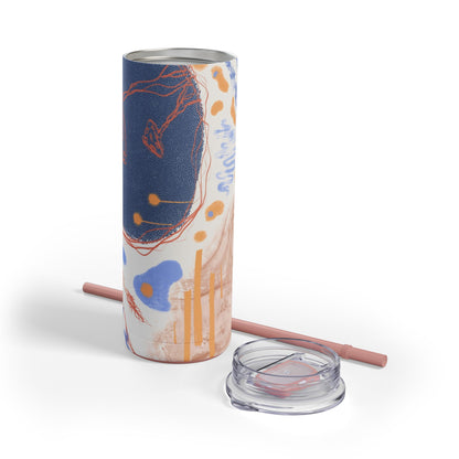 Artistic Skinny Tumbler | Unique 20oz Travel Mug | Eco-Friendly Hydration | Perfect Gift for Coffee Lovers, Art Enthusiasts, [...]