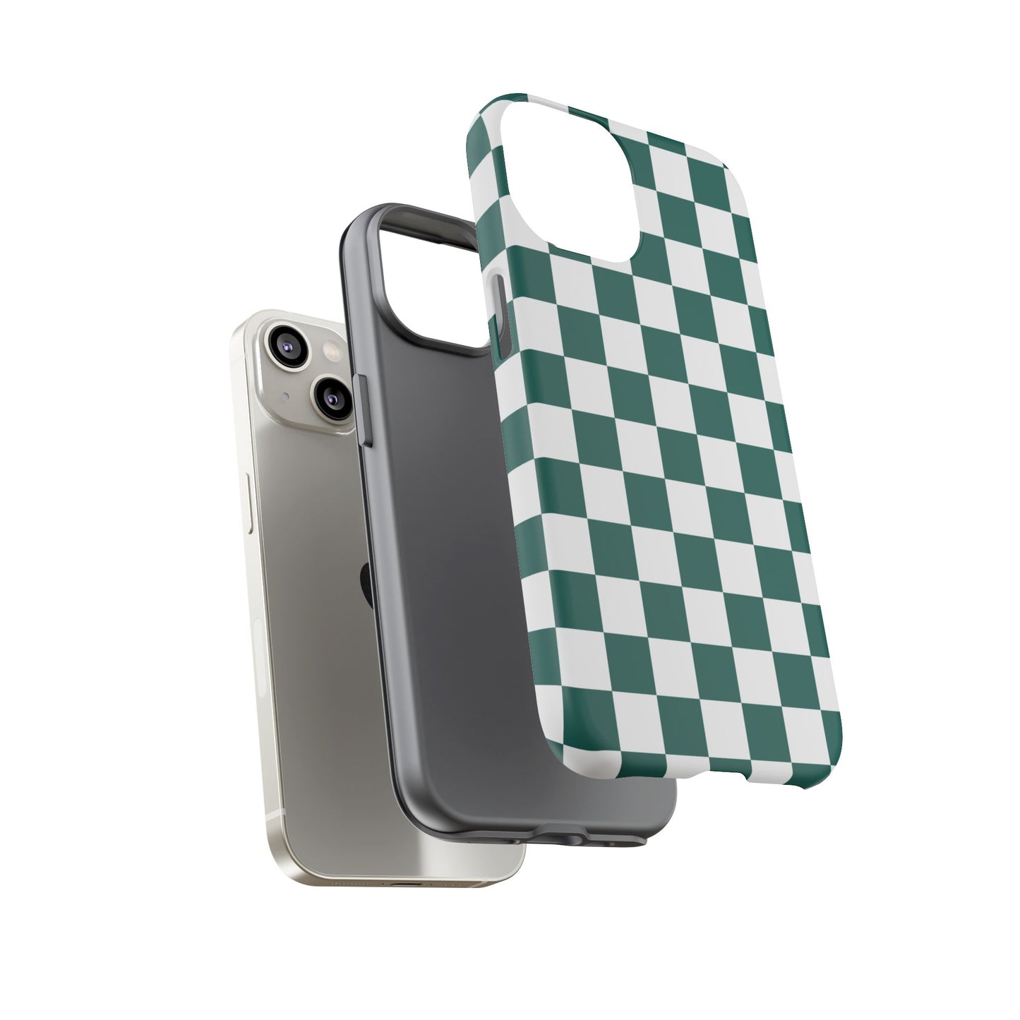 Stylish Checkered Phone Case, Protective Cover, Unique Gift, Trendy Accessory, Customizable Design, Ideal for All Ages