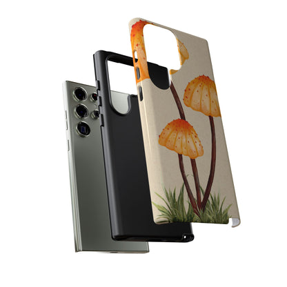 Mushroom Phone Case, Tough Cases for Nature Lovers, Unique Phone Covers, Gifts for Eco Enthusiasts, Fun Protective Cases