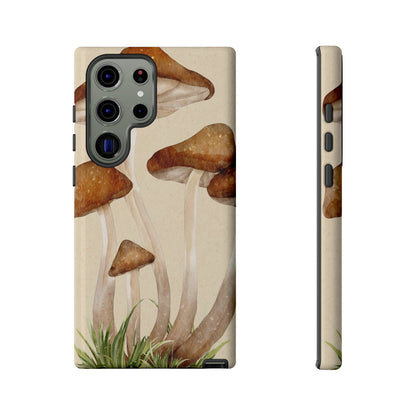 Mushroom Phone Case - Nature Lover, Eco-Friendly Gift, Cute Cell Phone Cover, Aesthetic Tech Accessory, Unique Fall Decor, Artsy Phone Cases, Cute, Gift for Her, Nature-inspired Designs, Durable Cases