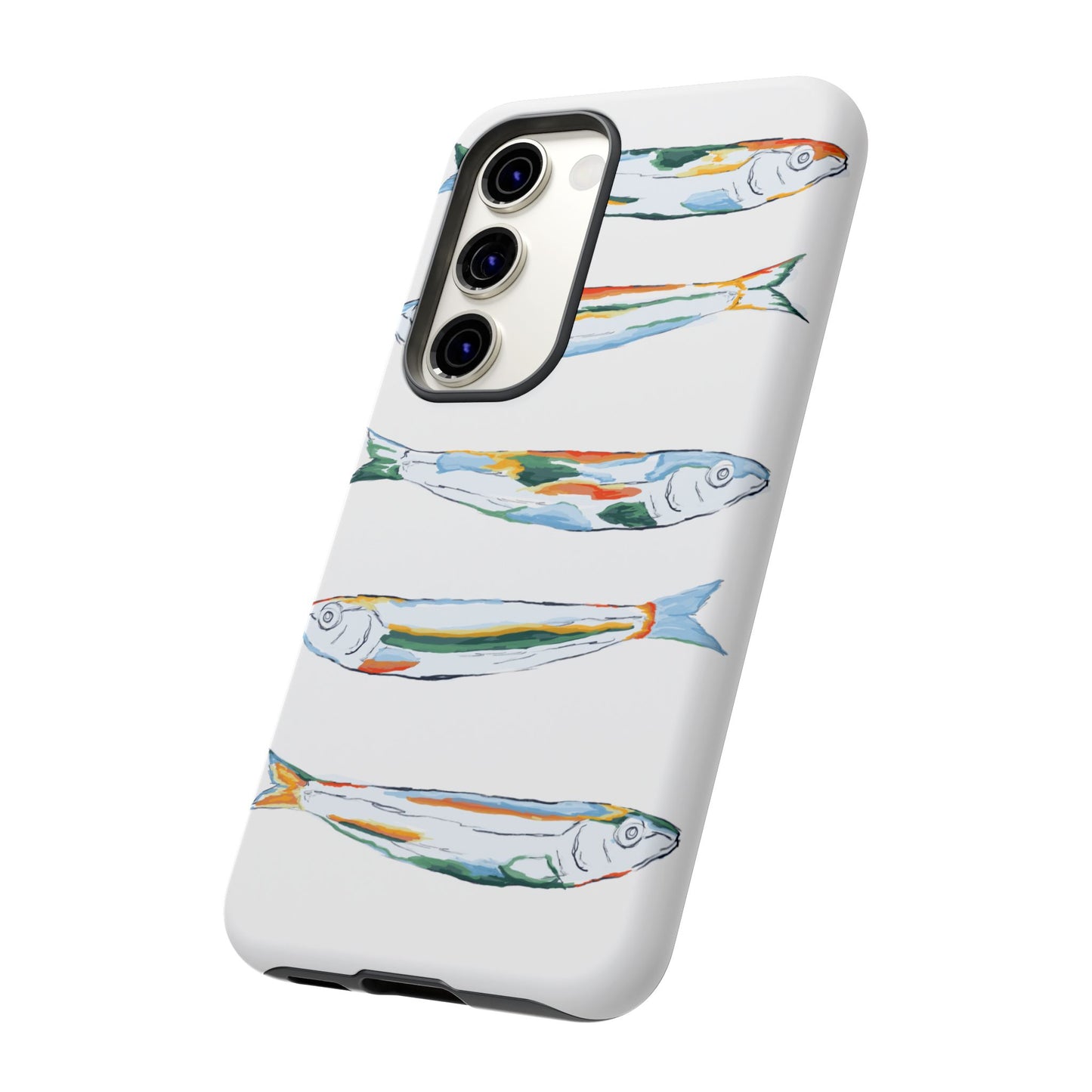 Tough Cases – Artistic Fish Design Phone Case, Unique Gift for Aquatic Lovers, Perfect for Birthdays, Holidays, and Everyday Use, Quirky Cases, Fun Phone Cases