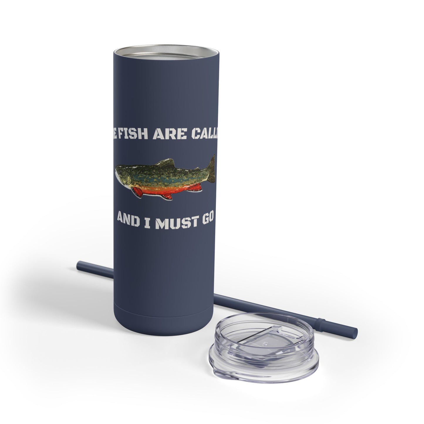 Fishing Lover's 20oz Tumbler - Perfect for Outdoors, Travel, Gifts, Father's Day, Camping, and More!