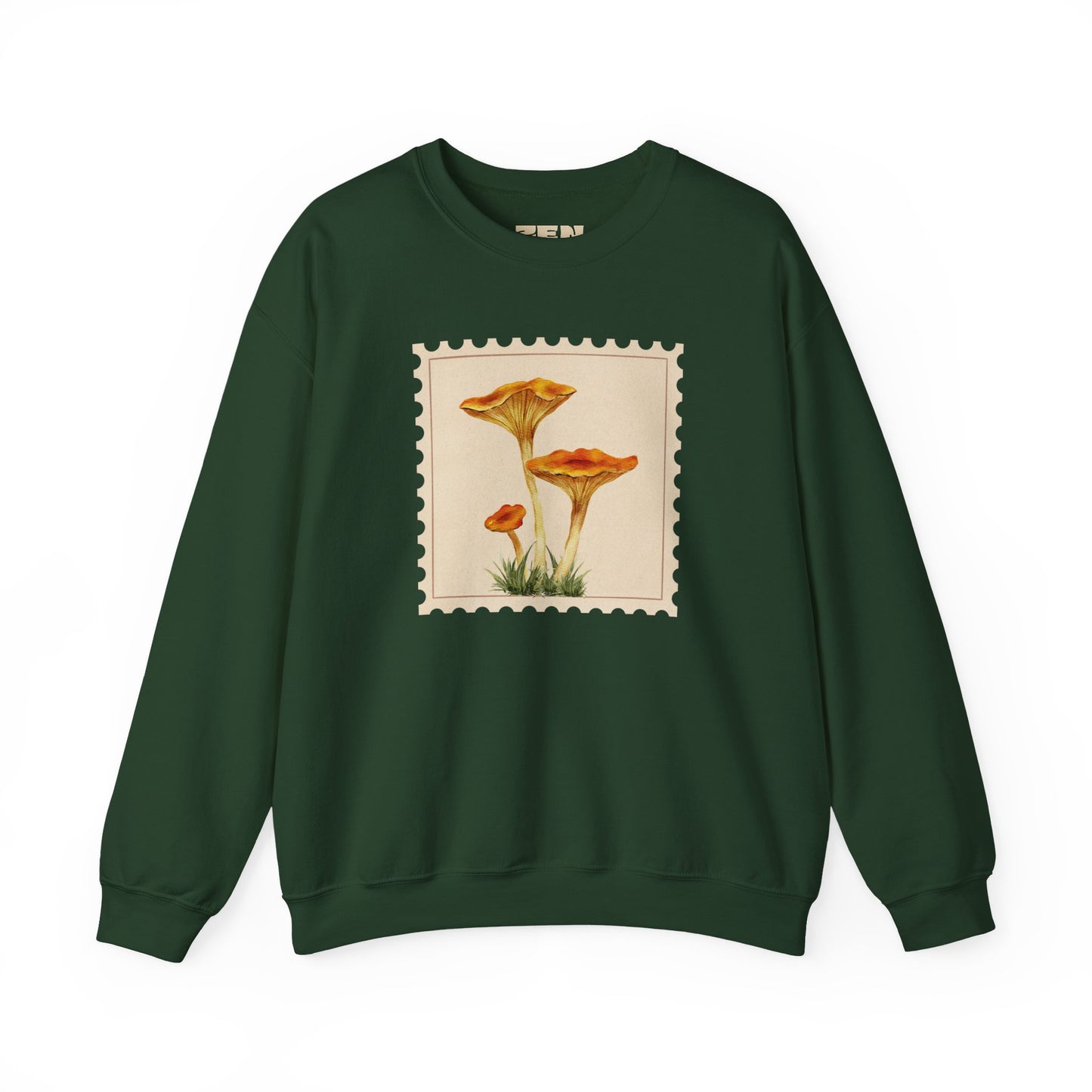 Vintage Floral Crewneck Sweatshirt, Cozy Fall Wear, Unisex Gift, Mushroom Art Apparel, Nature Lover Outfit, Comfy Mushroom Crewneck, Vintage Style