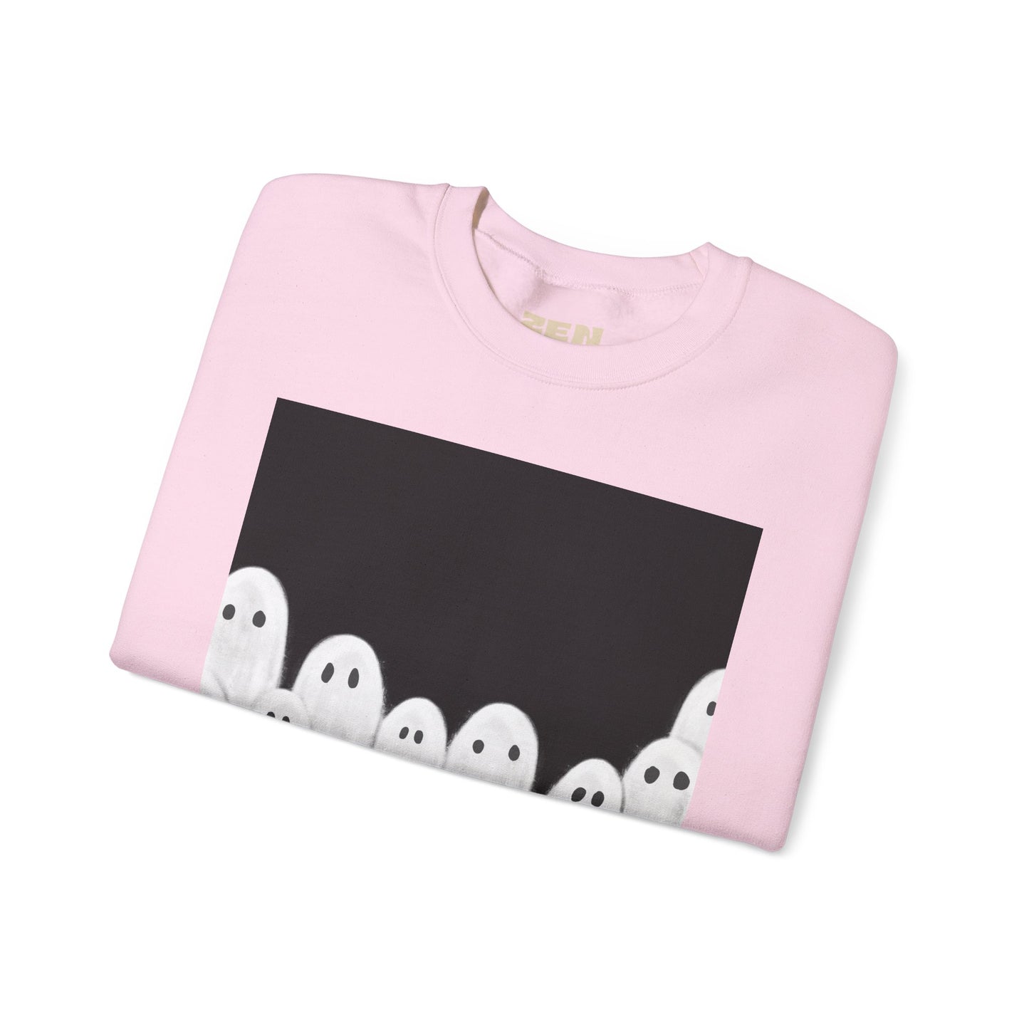 Painted Ghosts Crewneck | Cozy Sweatshirt, Perfect for Halloween, Fall, and Spooky Season