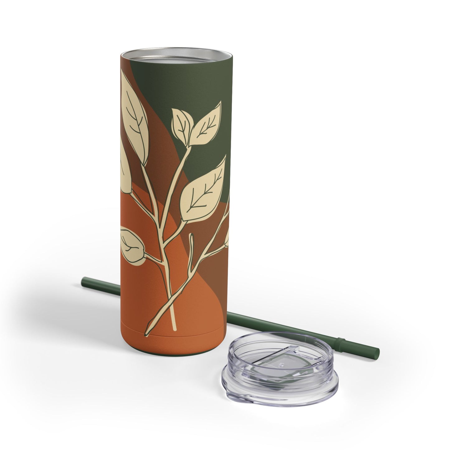 Autumn Leaves Tumbler, Fall Travel Mug, Eco-Friendly Drinkware, Perfect for Gifts, Seasonal Decor, 20oz Skinny Cup