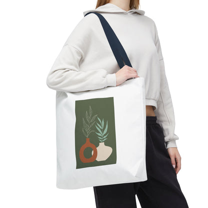 Stylish AOP Tote Bag, Eco-Friendly Shopping Bag, Reusable Carryall, Art Print Handbag, Gift for Her