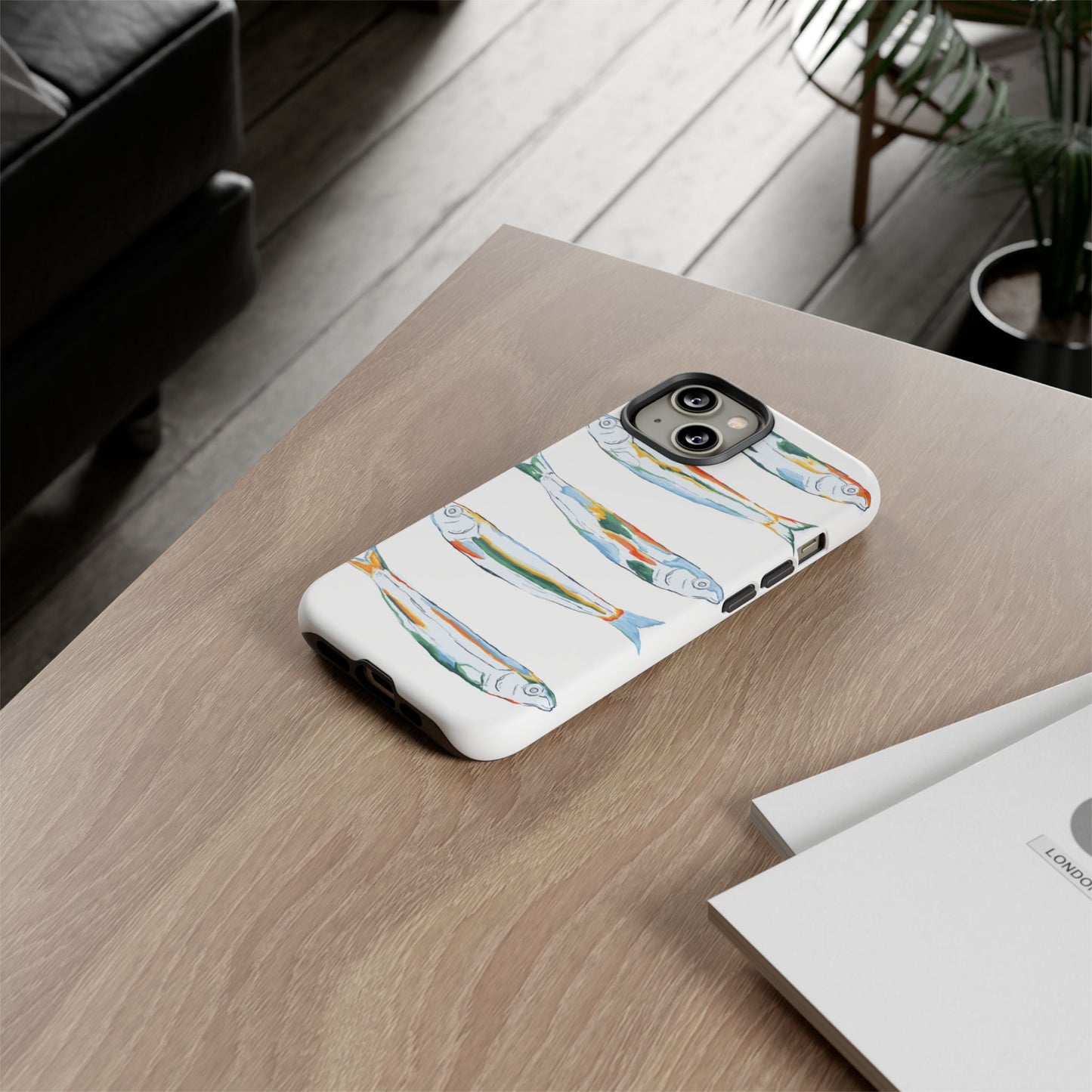 Tough Cases – Artistic Fish Design Phone Case, Unique Gift for Aquatic Lovers, Perfect for Birthdays, Holidays, and Everyday Use, Quirky Cases, Fun Phone Cases
