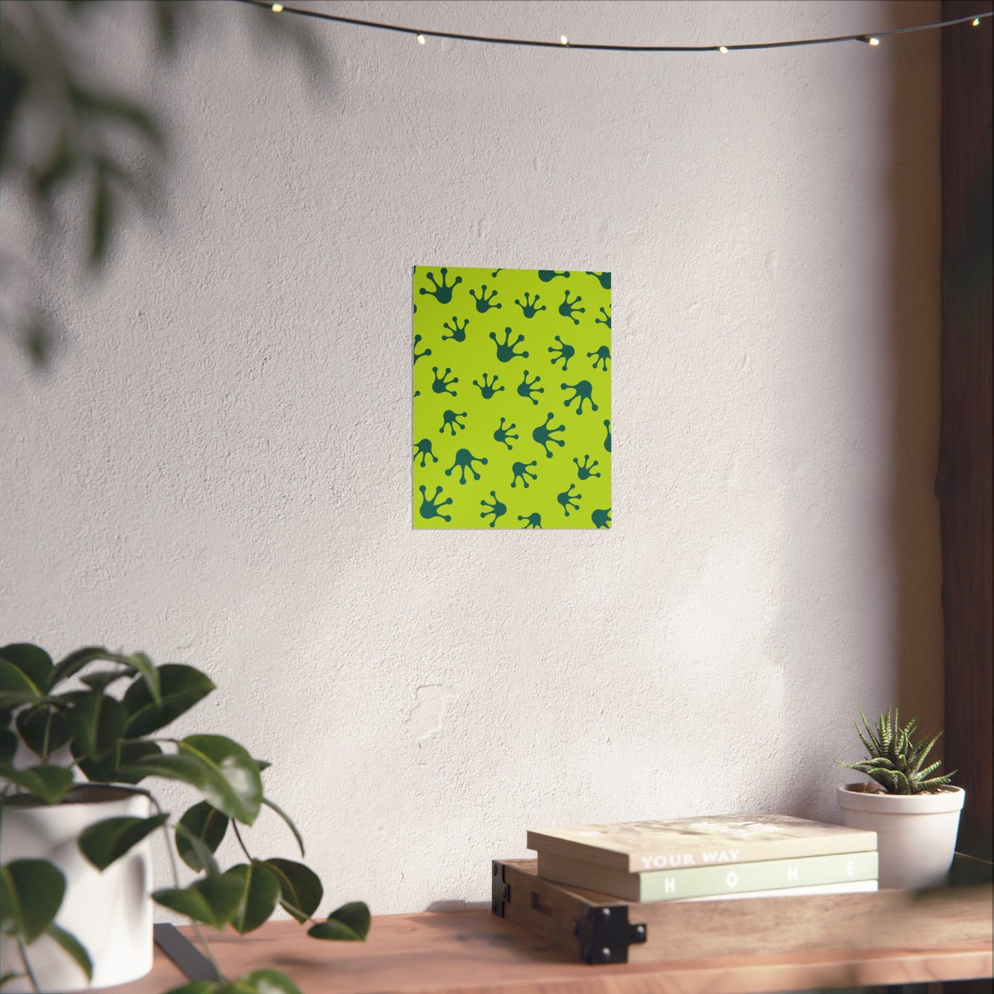 Colorful Frog Splash Vertical Posters, Whimsical Home Decor, Kids Room Art, Nursery Wall Art, Eco-Friendly Prints