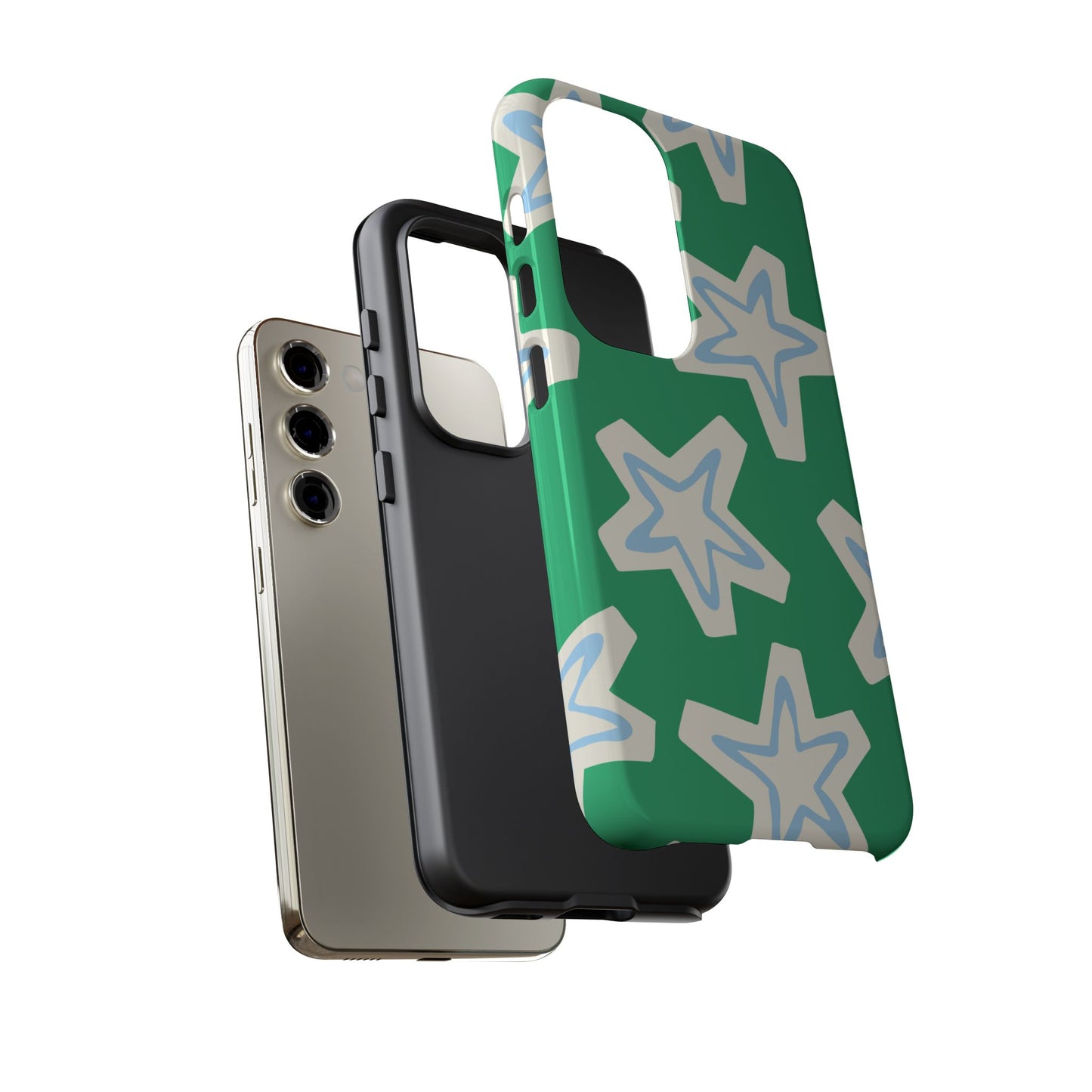 Retro Star Pattern Phone Case | Tough Cases, Colorful Cover for Phones, Phone Accessories, Gift for Her, Trendy Cases