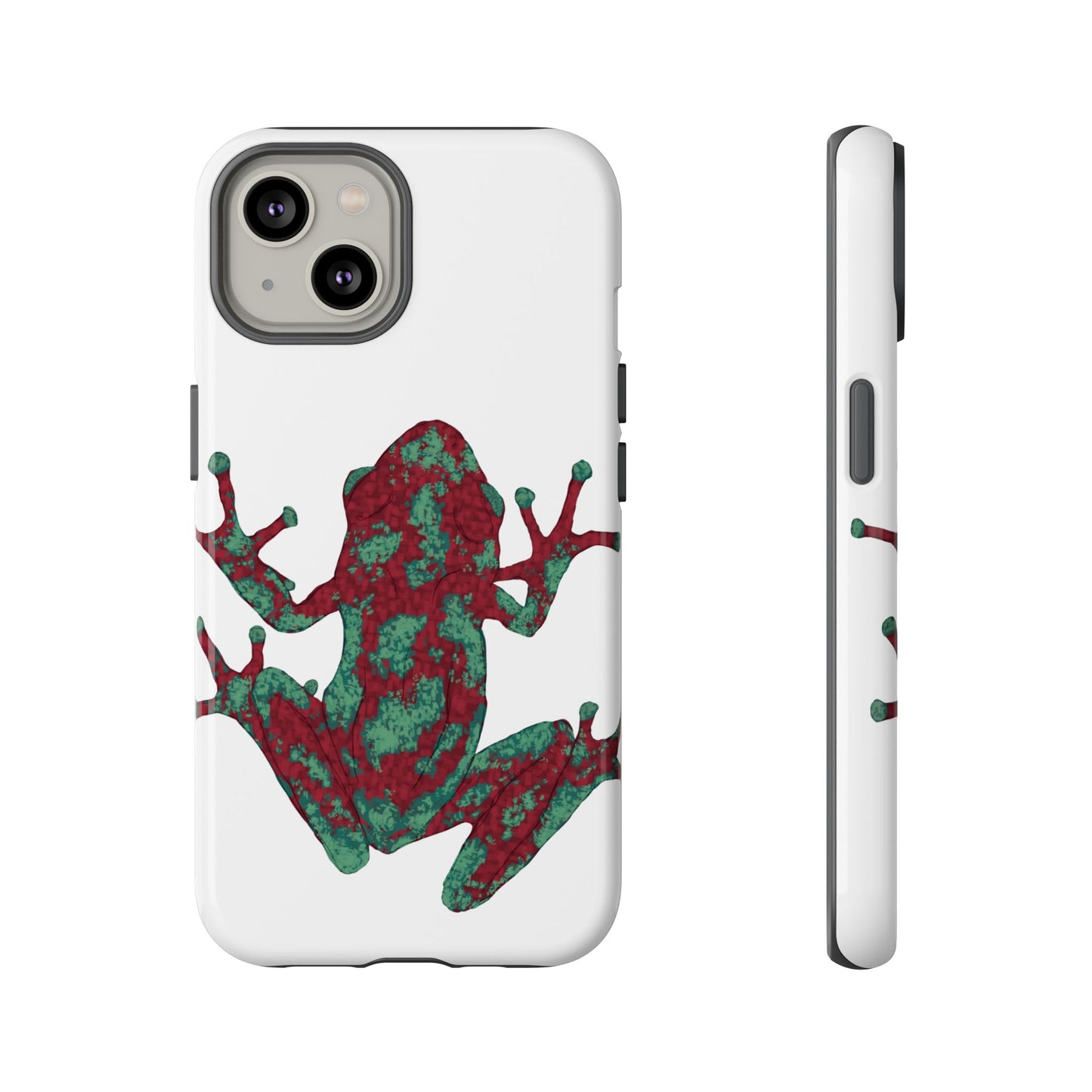 Frog Phone Case, Tough Cases, Eco-Friendly Phone Accessories, Unique Gifts for Nature Lovers, Cute Frog Design