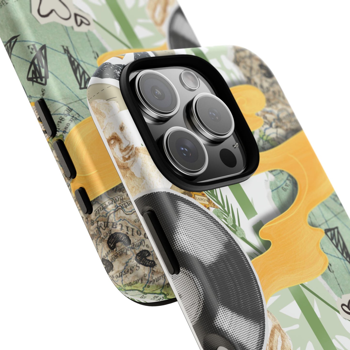 Artistic Phone Case, Unique Cell Phone Cover, Trendy Gifts for Music Lovers, Eco-Friendly Phone Accessory, Stylish Tech Gifts, Cool Cases, Unique Phone Cases