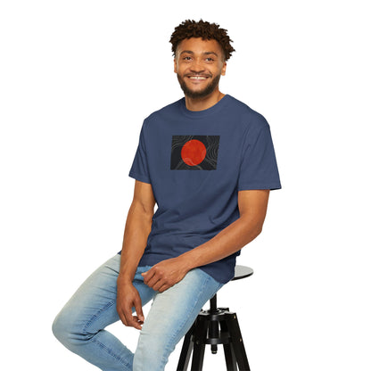 Sunset Vibes Unisex T-Shirt, Casual Summer Tee, Bohemian Shirt, Gift for Art Lovers, Men's and Women's Fashion