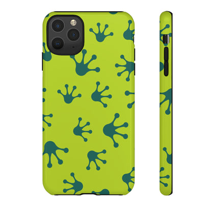 Frog Pattern Phone Case, Fun and Colorful Phone Cover, Durable Phone Protection, Gifts for Nature Lovers, Unique Accessory