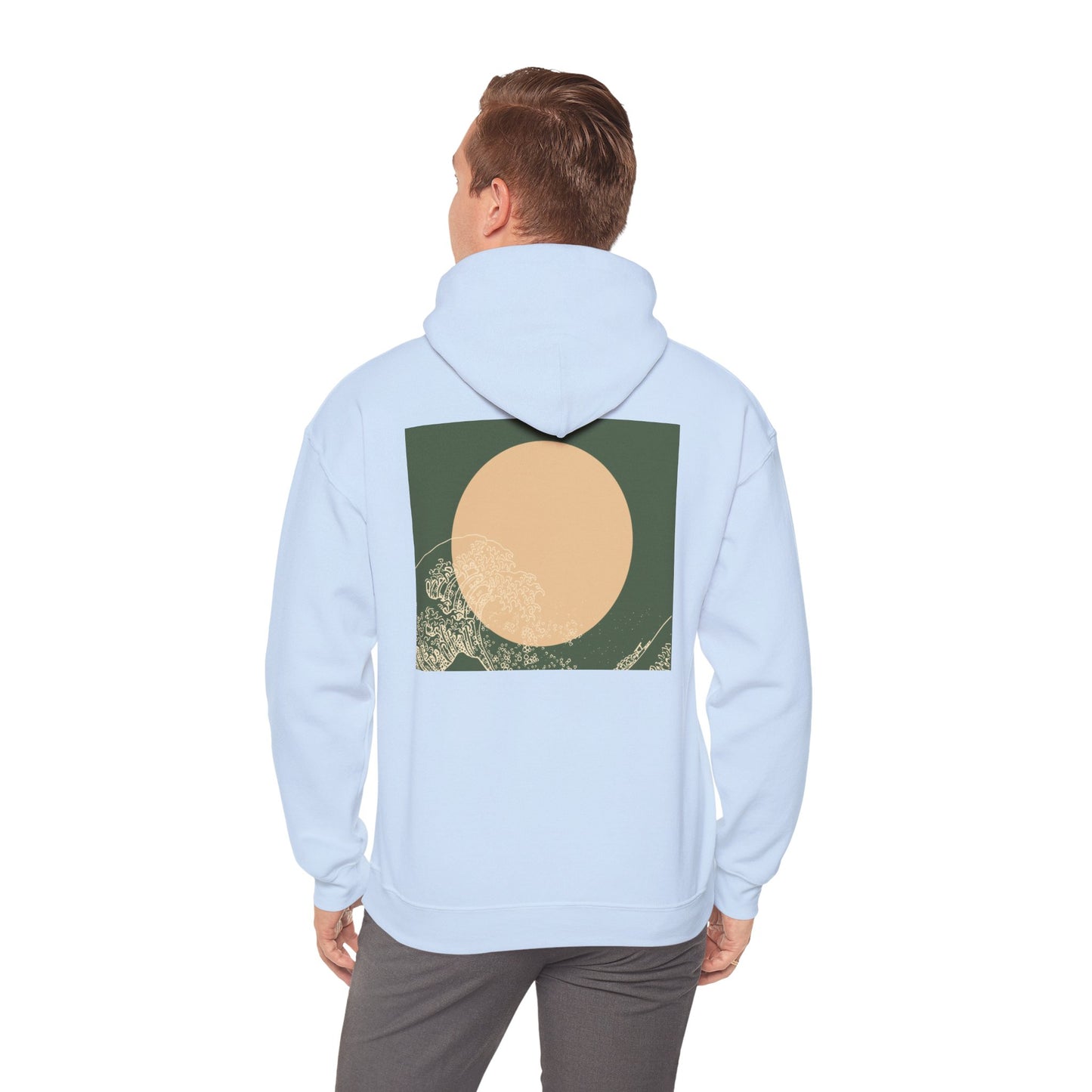 Zen Frog Unisex Hoodie | Relaxed Fashion, Cozy Sweatshirt, Unique Gift, Chill Vibes, Spring and Summer Style