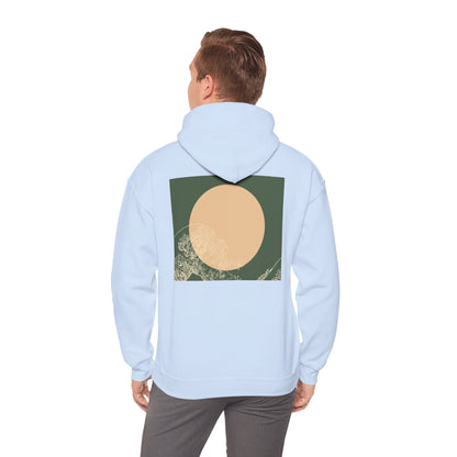 Zen Frog Unisex Hoodie | Relaxed Fashion, Cozy Sweatshirt, Unique Gift, Chill Vibes, Spring and Summer Style
