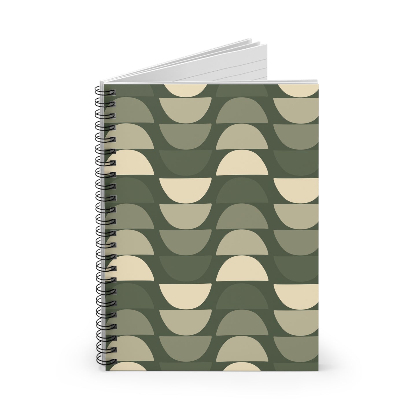Trendy Spiral Notebook - Stylish Ruled Journal for School, Work, Journaling, Gifts, and Home Office