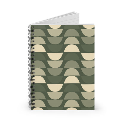 Trendy Spiral Notebook - Stylish Ruled Journal for School, Work, Journaling, Gifts, and Home Office
