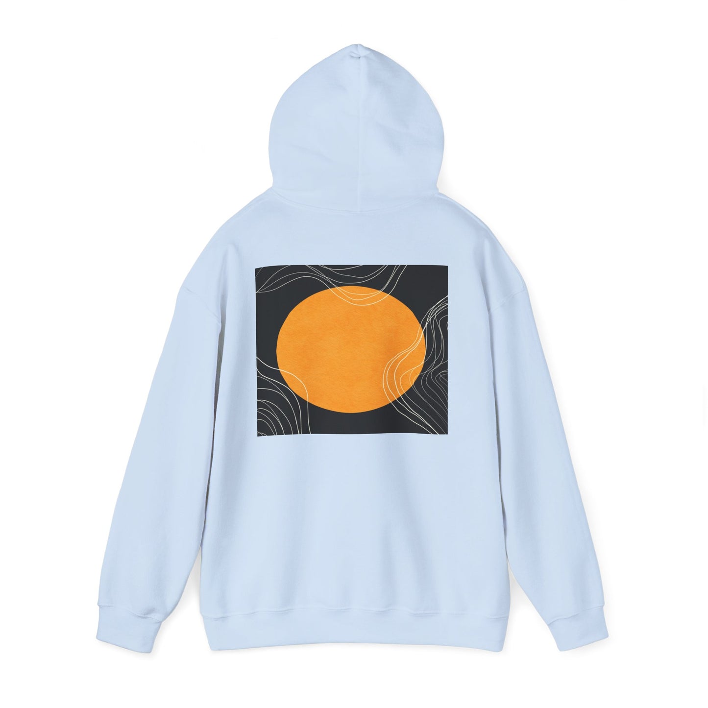 Lotus Sunshine Unisex Hoodie, Cozy Sweatshirt for Relaxation, Nature Lovers Gift, Everyday Comfort, Inspirational Outfit, Gift for Him, Gift for Her, Abstract Crewneck