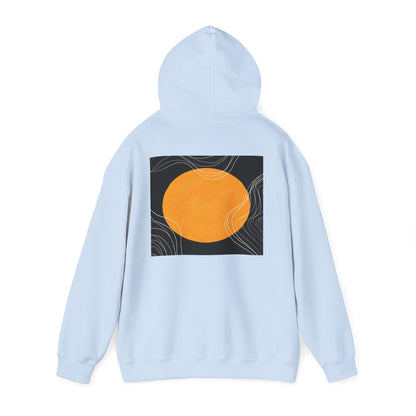 Lotus Sunshine Unisex Hoodie, Cozy Sweatshirt for Relaxation, Nature Lovers Gift, Everyday Comfort, Inspirational Outfit, Gift for Him, Gift for Her, Abstract Crewneck