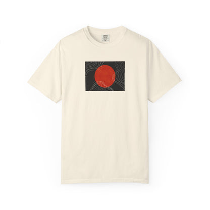Sunset Vibes Unisex T-Shirt, Casual Summer Tee, Bohemian Shirt, Gift for Art Lovers, Men's and Women's Fashion