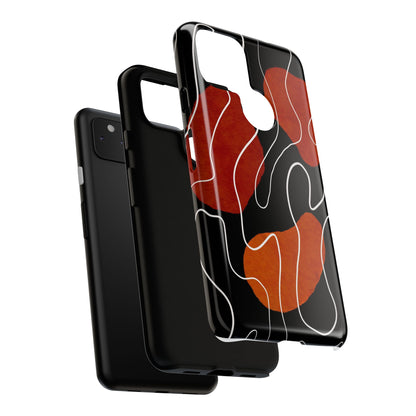 Stylish Phone Case with Abstract Design, Tough Cases for Modern Life, Trendy Phone Accessory, Unique Gift Idea, Holiday Present